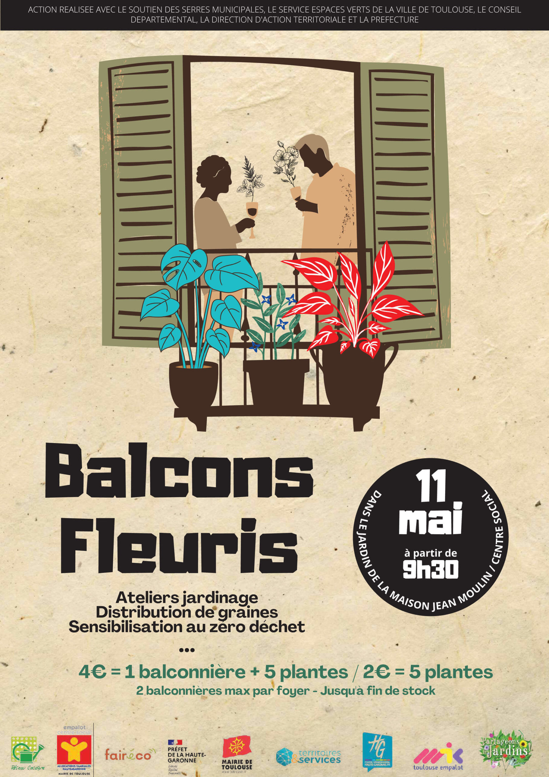 Balcons Fleuris 2022 - Territoires & services régie de quartier